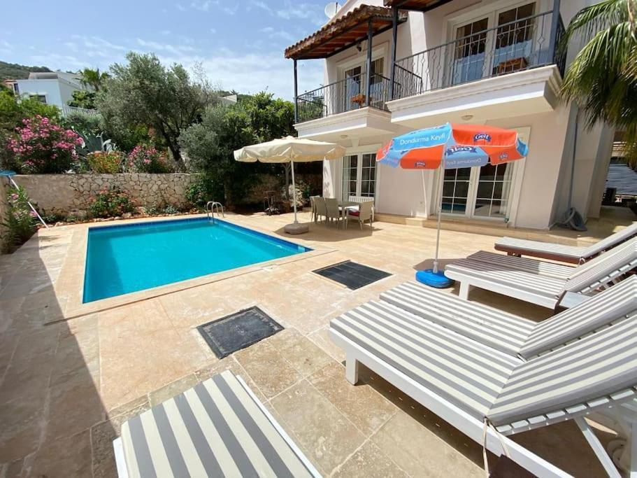 Villa Leton Kleo - Kalkan Center المظهر الخارجي الصورة
